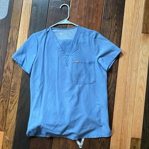 Heather Indigo Figs Scrubs